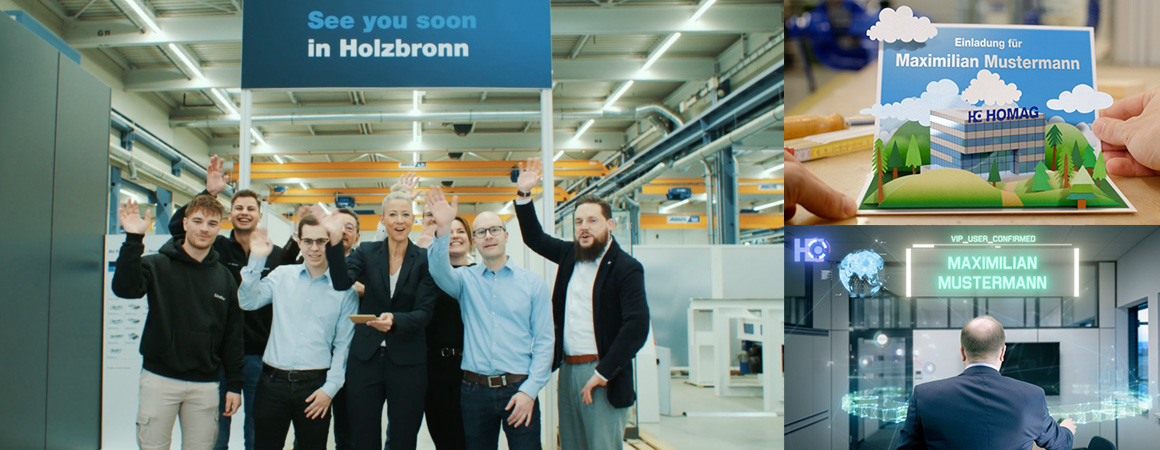 HOMAG - Invitation video for trade fairs and events