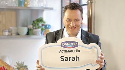 Actimel Video compliments generator with Guido Maria Kretschmer