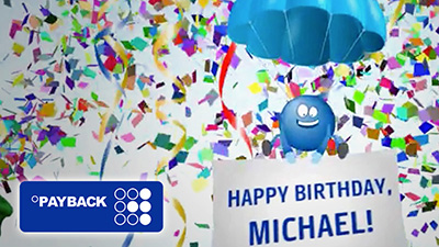 Payback Birthday video greetings