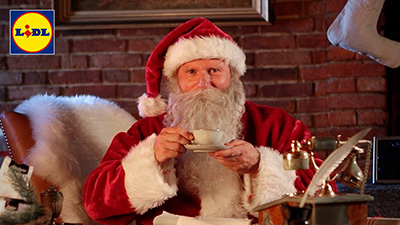 Lidl Christmas greetings with Video Personalization