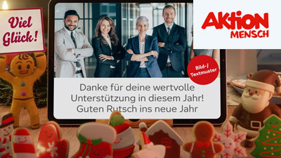 Aktion Mensch Personalised business partner videos