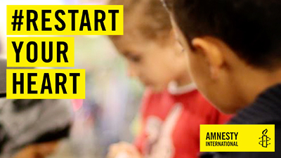 Amnesty International #Restartyourheart Campaign