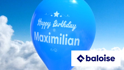 Baloise Insurance Personalised birthday film