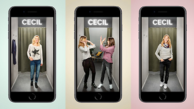 Cecil Dynamic Instagram Stories vertical campaign