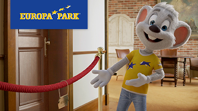 Europa-Park Personalised welcome film for hotel guests