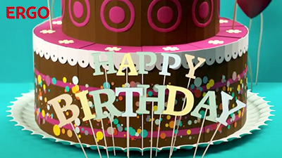 ERGO Personalized greeting videos