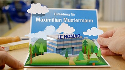 HOMAG Trade fair invitation video