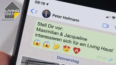 Living-Haus Personalised welcome video for new customers