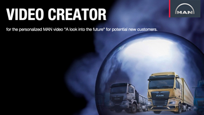 MAN Trucks Personalised sales video 