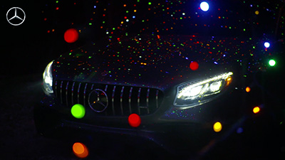 Mercedes-Benz “Christmas lights” – personalized XMAS movie