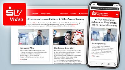 SV SparkassenVersicherung Video generator platform